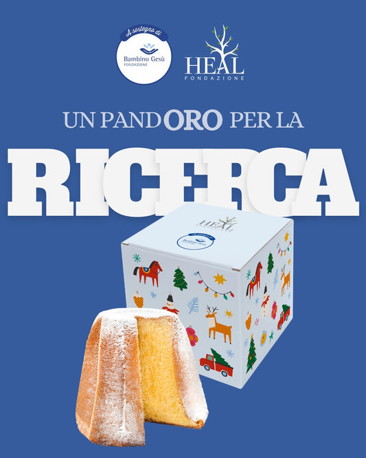 Pandoro Solidale Fondazione Bambino Gesù & Fondazione Heal